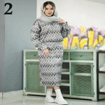 تصویر  نیم تنه و دامن طرحدار