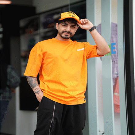 تصویر  تیشرت لانگ مردانه HAPINESS