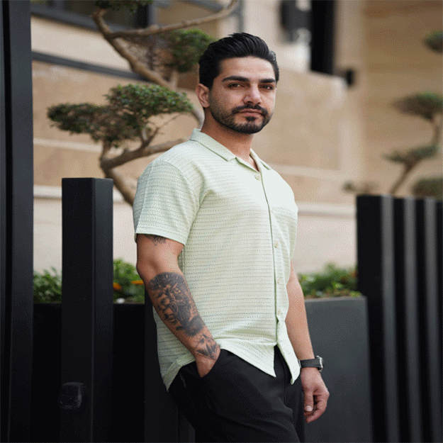 تصویر  تیشرت مردونه سوزنی