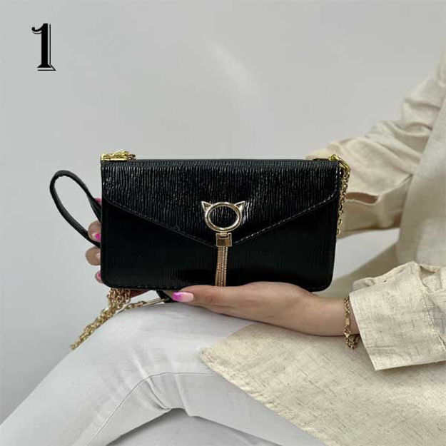 تصویر  کیف پاسپورتی تک خانه