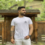 تصویر  تیشرت گلدوزی تاج مردانه