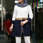 تصویر  مانتو کراش خرجکار هندی