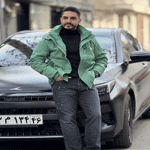 تصویر  کاپشن مردانه گلدوزی گوزن