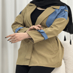 تصویر  بارونی ترکیب با جین