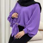 تصویر  شومیز ساده پایین سگگ