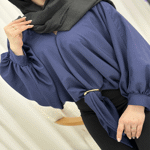 تصویر  شومیز ساده پایین سگگ