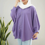 تصویر  مانتو پانچ داکرون