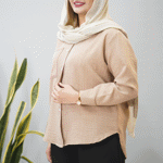 تصویر  شومیز مانتویی شانتون تک جیب