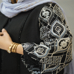 تصویر  کت کتان لمه آستین خرجکار