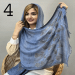 تصویر  شال وارداتی طرح لاله