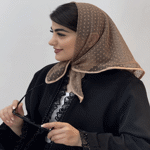 تصویر  مینی اسکارف توری
