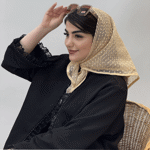 تصویر  مینی اسکارف توری