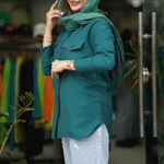 تصویر  مانتو کرسپو دبل دکمه