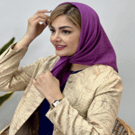 تصویر  مینی اسکارف ساده
