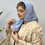 تصویر  مینی اسکارف ساده