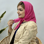 تصویر  مینی اسکارف ساده