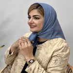 تصویر  مینی اسکارف ساده