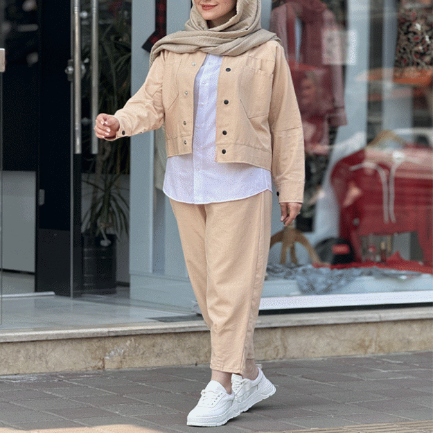 تصویر  ست اسپرت لینن