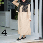 تصویر  جلیقه و پیراهن سنتی