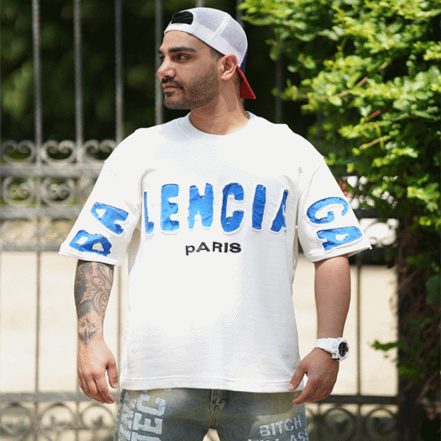 تصویر  تیشرت BALENCIAGA سفید مردانه
