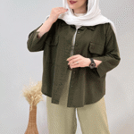 تصویر  شومیز لینن جیب پاکتی