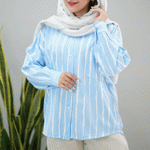 تصویر  مانتو کجرا تک جیب