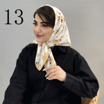 تصویر  مینی اسکارف نخی