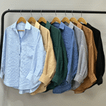 تصویر  شومیز مانتویی جلو دکمه تک جیب