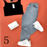 تصویر  شلوارمام جین میکس رویال