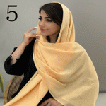 تصویر  شال رنگی سوپر نخ