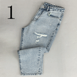 تصویر  شلوار مام فیت رویال