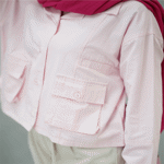 تصویر  کت لینن دو جیب