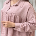 تصویر  شومیز عروسکی جلو دکمه