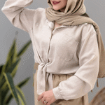 تصویر  شومیز شانتون تک جیب گره ای