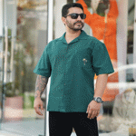 تصویر  پیراهن لینن مردانه