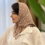 تصویر  مینی اسکارف بابونه