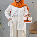 تصویر  شومیز خامه دوزی طرحدار