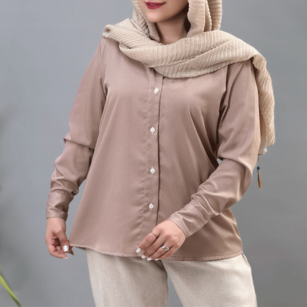 تصویر  مانتو ساتن