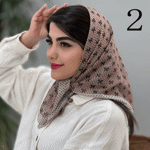 تصویر  مینی اسکارف پاپیون