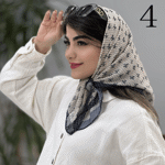 تصویر  مینی اسکارف پاپیون