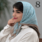 تصویر  مینی اسکارف پاپیون