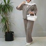 تصویر  ست کت و شلوار توکی