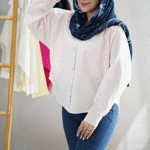 تصویر  شومیز لینن دوجیب