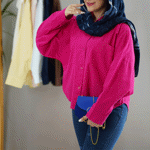 تصویر  شومیز لینن دوجیب