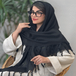 تصویر  روسری سه گوش