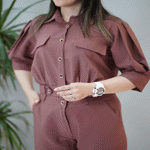 تصویر  ست کراپ کت و شلوار مازراتی