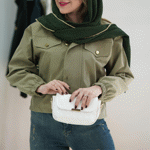 تصویر  بامبر کتان جیب نما