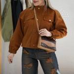 تصویر  بامبر کتان جیب نما