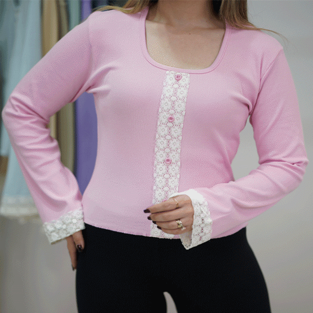 تصویر  بلوز فانریپ گیپوری