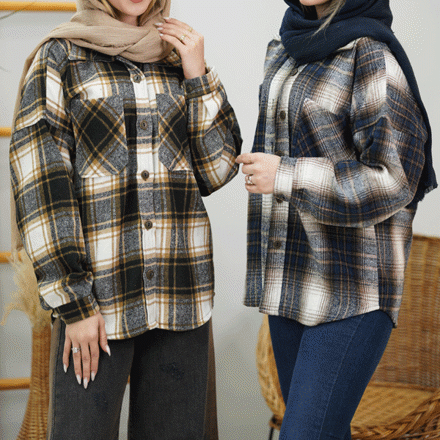 تصویر  شکت جلو دکمه 2جیب